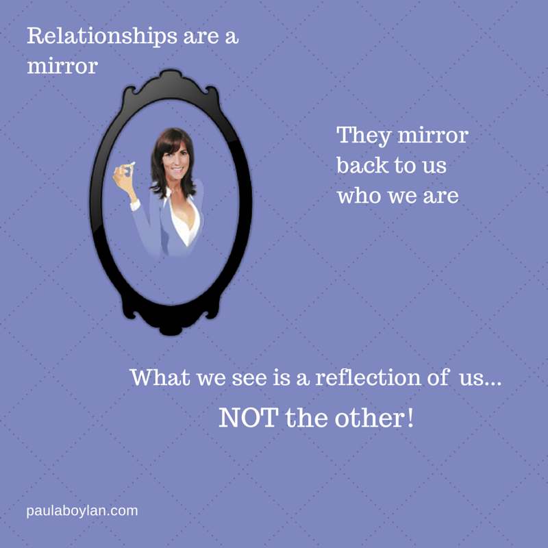 Relationships are a mirror Relationships are hard