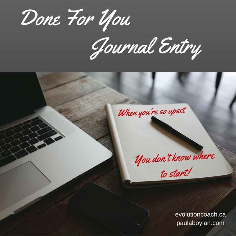 Done For You Journal Entry