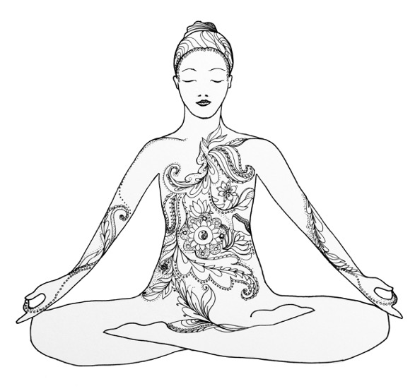 meditatingfigure1_b&w_edited-1 figure meditating on the moon